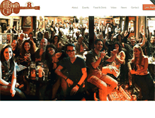 Tablet Screenshot of hideawaycafe.biz